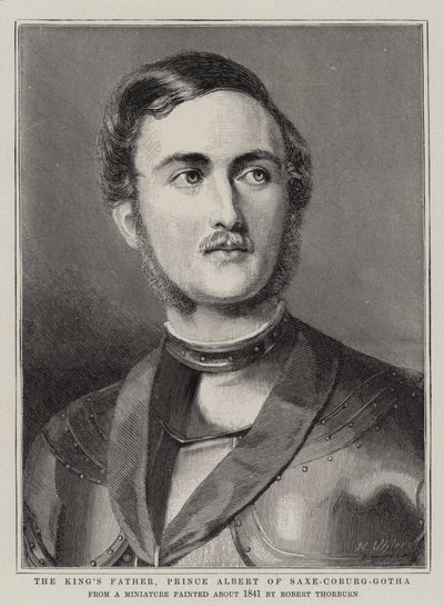 Le père du roi, Prince Albert de Saxe-Cobourg-Gotha - Robert Thorburn